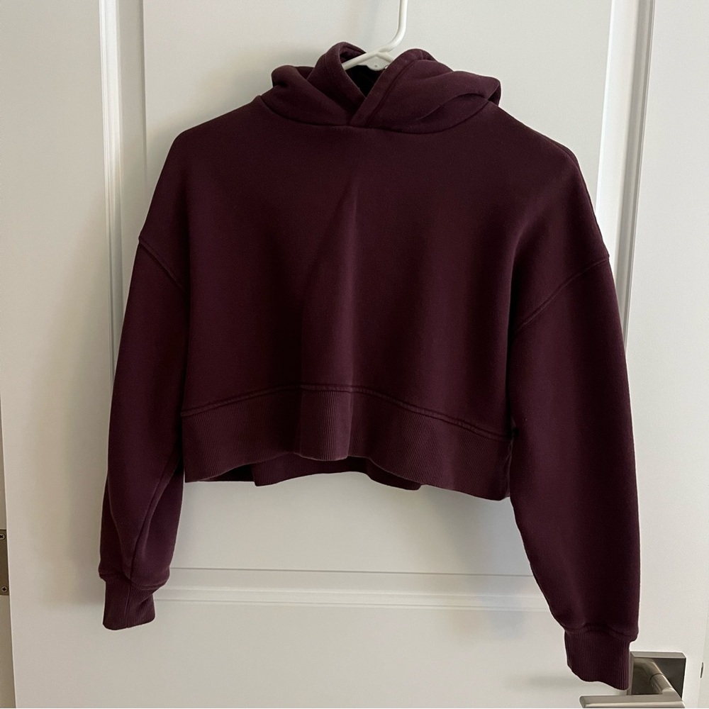 Cropped hoodie